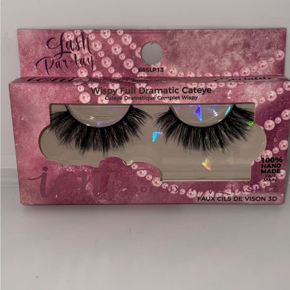 Wispy Full Dramatic Cateye Lashes - Black